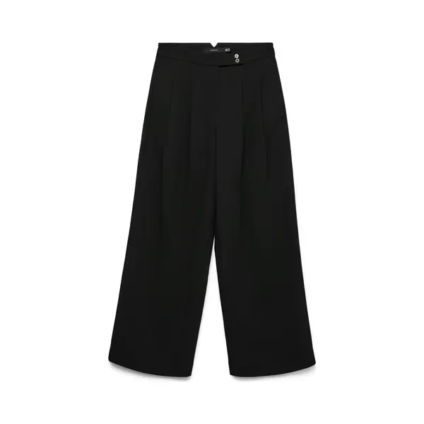 Vero Moda Bandplooibroek 'VMPhiline' Zwart thumbnail