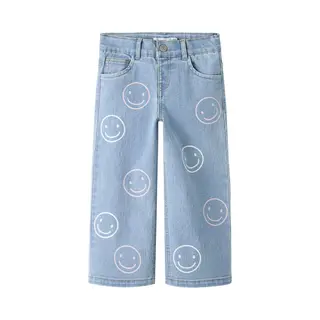 Name It - Nmfrose Wide Jeans 5524-Ya O - Meisjes - Jeans - Maat 80