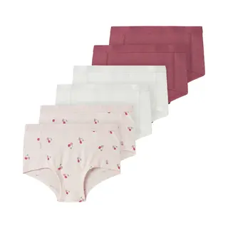 Name It Onderbroek Olijfgroen / Magenta / Pastelroze / Wit