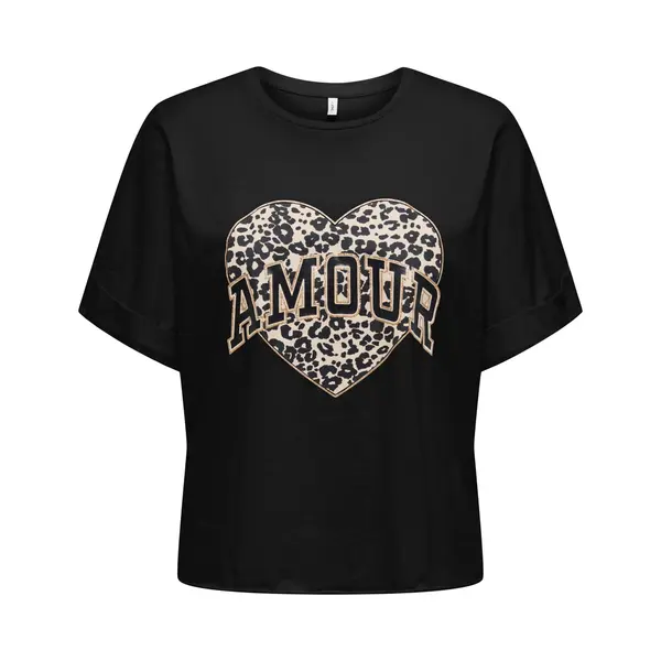 Only Shirt 'Onllucy' Beige / Goud / Zwart thumbnail