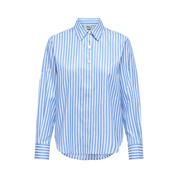 Only Blouse 'ONLLyra' Blauw / Wit thumbnail