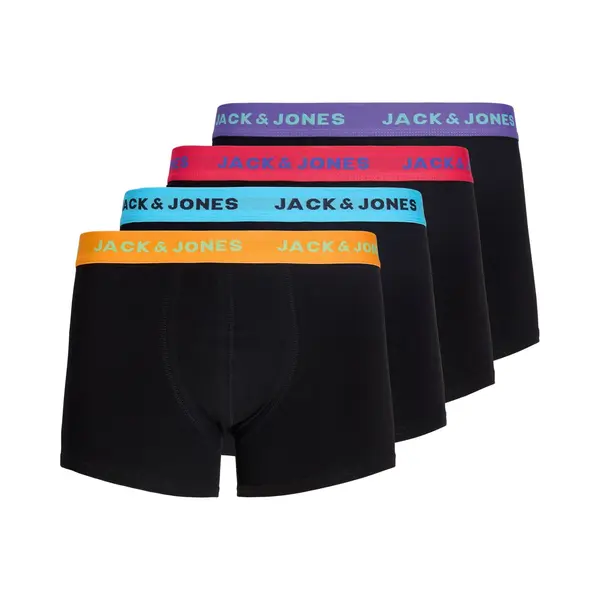 Jack & Jones Boxershorts Aqua / Lila / Oranje / Zwart thumbnail