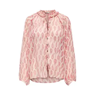 Only Blouse Onlvienna L/s Blouse Wvn 15372465 Moonbeam/vienna Pri Dames Maat - M