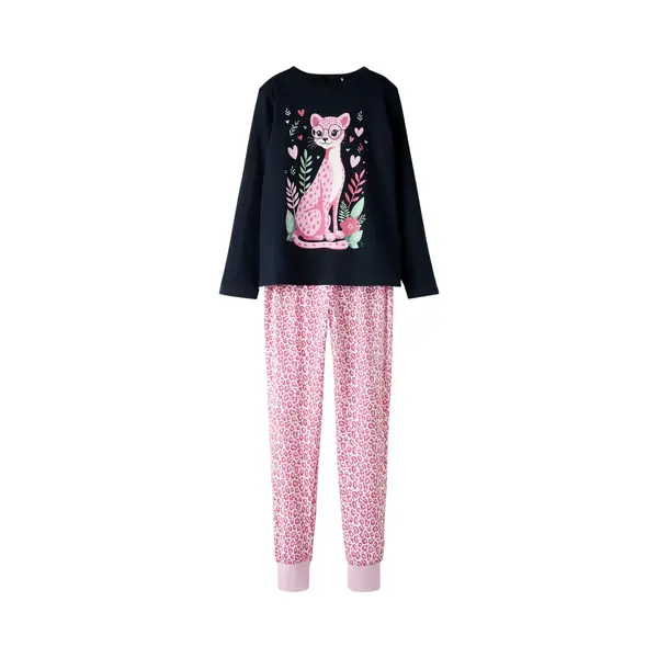 Name It - Nkfnightset Ls Animal - Meisjes - Pyjamaset thumbnail