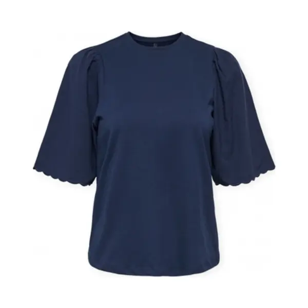 Only Blusen Top Veronika Life - Navy Blazer thumbnail