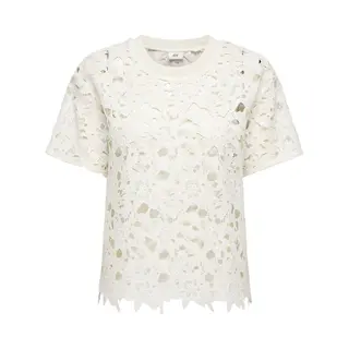 Jdy - Jdyvanya S/S Lace Top Jrs - Dames - Blouses