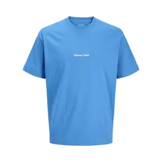 Jack & Jones Junior Shirt 'Jornorrebro' Lichtblauw / Wit