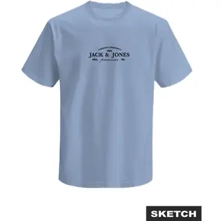 Jack & Jones Jack&Jones Plus - Jprblakevin Ss Tee Fst Pls Plus - Heren Plus - T-shirts