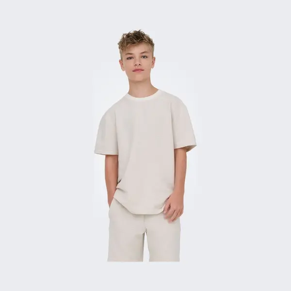 Only & Sons Only&Sons - Osjkian Life Rlx Ss Strp Tee Jrs - Jongens - T-shirts thumbnail