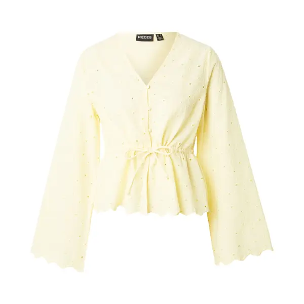 Pieces Blouse 'PCArmorine' Lichtgeel thumbnail