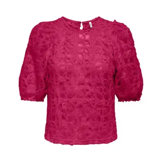 Only - Onlbenia S/S O-Neck Lace Top Jrs - Meisjes - Blouses