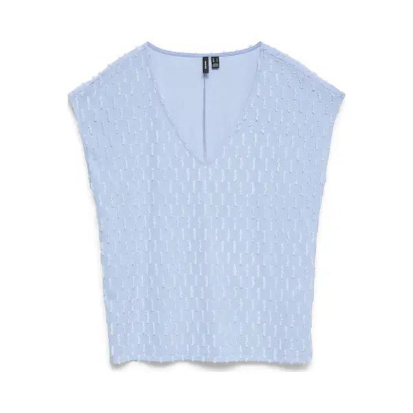 Vero Moda - Vmvania Cs V-Neck Top Jrs - Dames - Blouses thumbnail