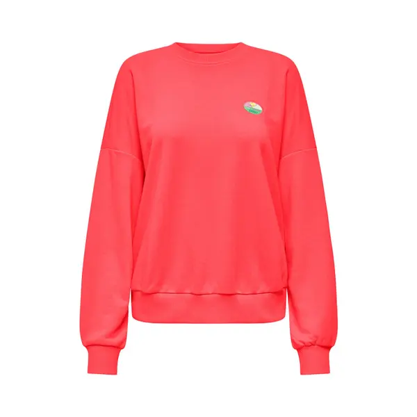 Only - Onlminna O Neck L/S Cs Pr Swt Dames Trui thumbnail
