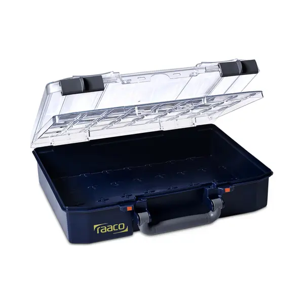 raaco CarryLite 80 4x8-0/Dlu Blauw Polycarbonaat (Pc), Polypropyleen (Pp) thumbnail