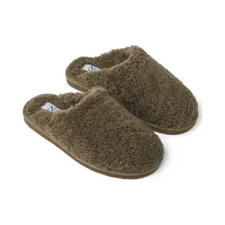 Sheepskin House - Unisex Curly Pantoffel - Schapenvacht - Eva Buitenzool