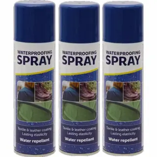 3x Waterdichtspray - Waterafstotende Spray Voor Textiel - Schoenen En Kleding - 3x 300ml