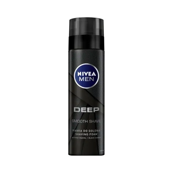 Nivea, Scheerschuim + Scheergel, Men Diepe Pianka Do Golenia 200ml (200 ml, Scheergel) thumbnail