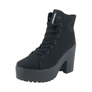 Altercore Roca Vegan High Heel Black