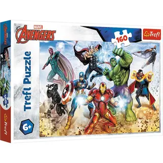 Trefl - Puzzles - "160" - Ready to save the world / Disney Marvel The Avengers