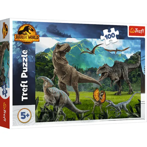 Trefl 16441 Puzzle Puzzlespiel 100 Stück(e) Dinosaurier thumbnail