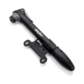Meteor Fahrrad-Handpumpe Tragbarer Haltbarer Hochdruck-Mini Für Fahrrad Mtb (Schwarz Kunststoff)