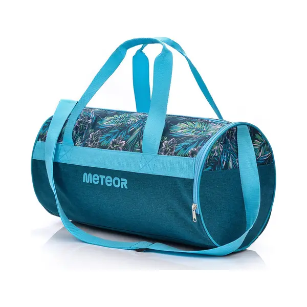Meteor Gym Duffel Cabin Holdall Bag - Lightweight Sports Luggage With Shoe Compartment, Shoulder Strap, Underseat Hand Size For Travel Workout Weekend thumbnail