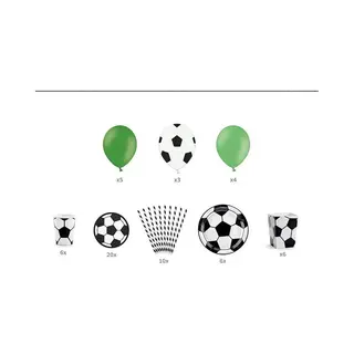 Partydeco Voetbalset (60 Pcs.)