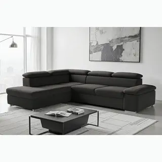 Sit&more Ecksofa Valentine L-Form, B, 272 Cm, Mit Arm- & Kopfteilverstellung, Optional Mit Bettfunktion