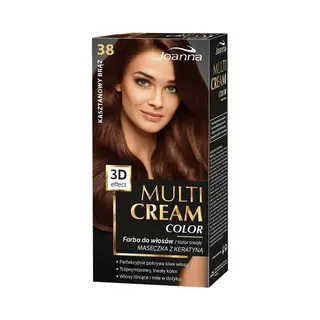 Joanna - Multi Cream Color Hair Dye 38 Chestnut Brown