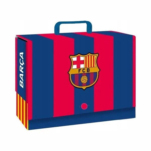 Fc Barcelona Aktetas A4 Met Handvat - 9cm Diep thumbnail