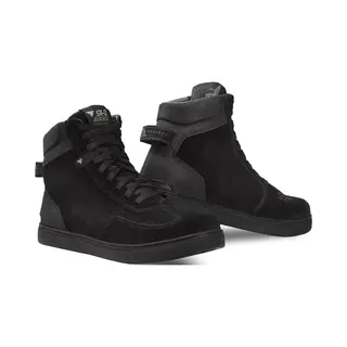 Shima Sx-2 Evo Motorradschuhe Für Herren - Atmungsaktiv, Verstärkte Leder Biker Motorradstiefel Männer Mit Knöchelstütze, Rutschfeste Sohle,