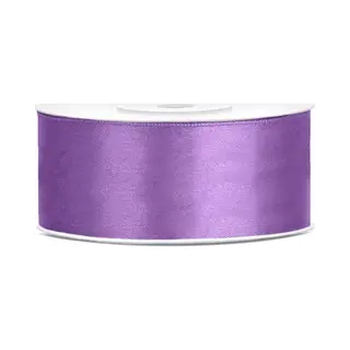 Hobbygroep Satijnlint Lavendel 25 Mm 25 M Luxe Knutselband.