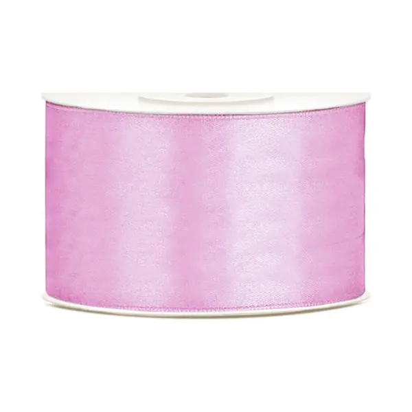 Partydeco, Cadeauverpakking, Satijn Lint 50mm Rose Blush (25m) thumbnail