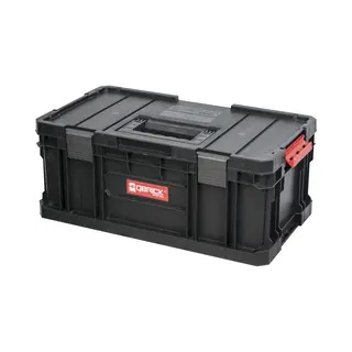 Qbrick System Two Toolbox Plus Werkzeugkoffer Tolbox Werkzeugkiste Schwarz I Modularer I Polyamidspange Und Robustem Griff I Zwei Einstellbare