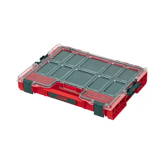 Qbrick System Pro Organizer 200 Mfi Red Ultra Hd Sortimentskasten Sortierkasten Schraubenbox Sortierbox Kleinteilemagazin Werkzeugbox Für Werkstatt