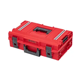 Qbrick System - One 200 2.0 Technik Red Ultra Hd Custom Werkzeugkoffer Modularer Organizer 585 X 385 X 190 Mm 15, 4 L Stapelbar Ip66