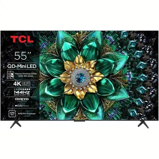 Tcl 55Q6C Fernseher 139,7 cm (55") 4K Ultra Hd Smart-Tv Wlan Metallisch