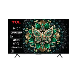 Tcl 50Q6C Fernseher 127 cm (50") 4K Ultra Hd Smart-Tv Wlan Metallisch