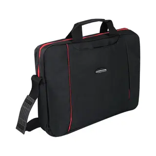 Esperanza Salerno 39,6 cm (15.6") Tas met bovensluiting Zwart, Rood