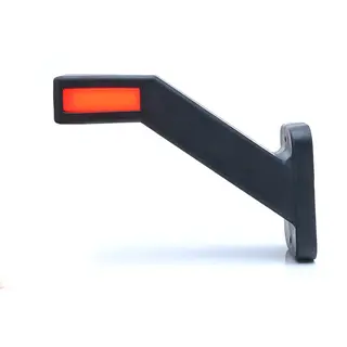 Was Led Breedtelamp Links 180mm 3x Led - Aanhanger Zijlamp - Zijlicht - Breedtelicht - Contourlamp