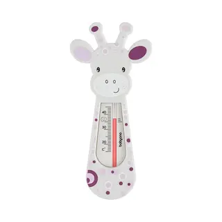 Babyono 776/02 Waterthermometer Giraffe Paars En Wit, Thermometer + Hygrometer, Wit, Paars