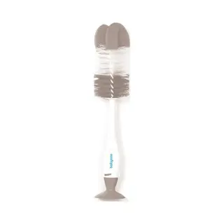 BabyOno Take Care Bürste Für Flaschen Und Sauger 2 In 1 Reinigungsbürste Grau 1 Stk