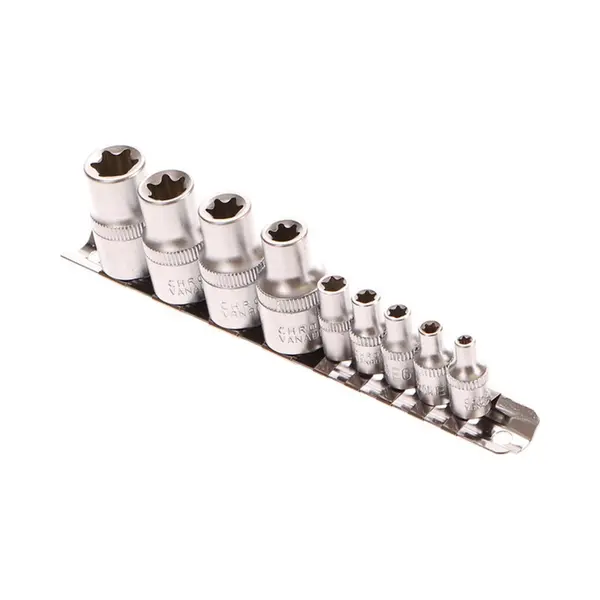 Geko, Dopsleutel + Dopmoer, Torx Kop Set, 10 Stuks, 10-19 Mm, 1/4 En 1/2 (19 Mm, 12 Mm, 14 Mm, 16 Mm, 10 Mm, 18 Mm, 17 Mm, 11 Mm, 15 Mm, 13 Mm) thumbnail