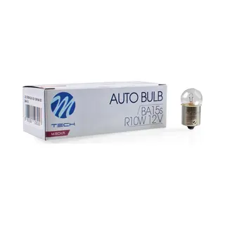 M-Tech R10W 12V 10W - Basic - Helder - 10 Stuks