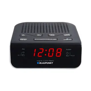 Blaupunkt CR5WH radio Klok Zwart, Wit