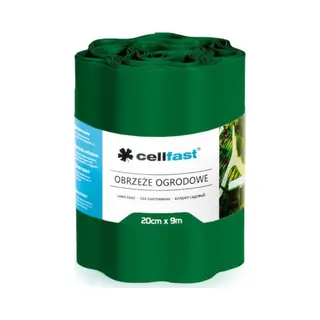 Cellfast, Gazonrand, ObrzeŻA Trawnika 20cm X 9m Ciemna ZieleŃ (900 cm)