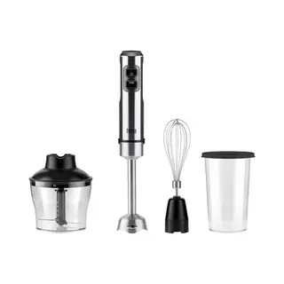 Teesa TSA3507 Blender 0 6 L 1200 W Zwart Zilver, Staafmixer, Zwart, Zilver