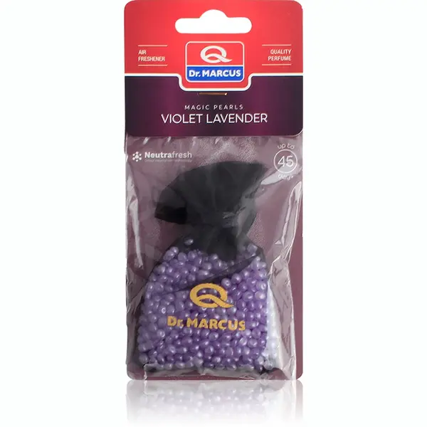 Dr. Marcus Magic Pearls Violet Lavender Luchtverfrisser Met Neutrafresh Technologie - Autogeurtje Voor In De Auto, Thuis Of Kantoor - Tot 45 Dagen thumbnail