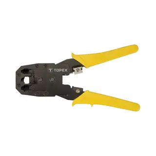 Topex - Crimpzange Für Westernstecker 4p 6p 8p