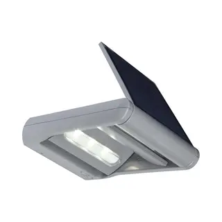 Solar Led Wand Lamp Met Schemeringssensor 12W GreenBlue GB131 Waterdicht